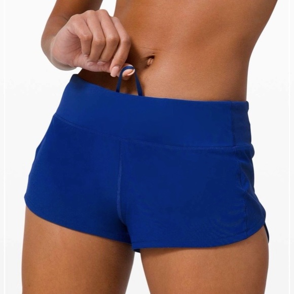 Lululemon Speed Up Short 2.5” Larkspur Size 12 - Picture 2 of 8